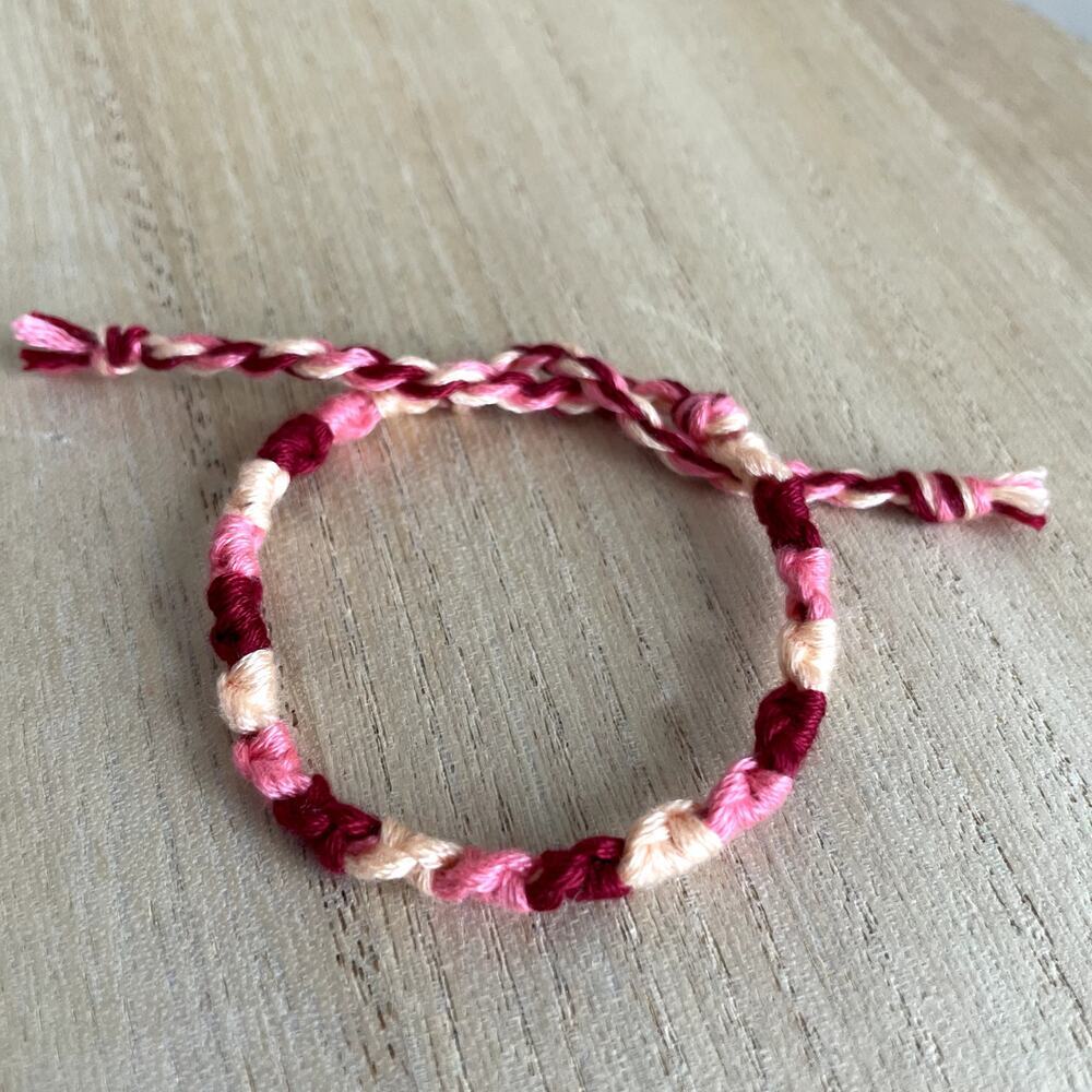 Blanca Bracelet anklet trendy comfortable tie embroidery thread woven gift